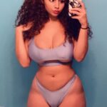 Bri Mercado Curlyhair Influencer Hot Curly Porn Girl Hair Straight